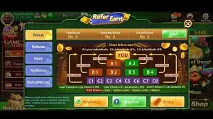 3 Patti Crown refer and earn structure with multiple levels